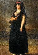 Portrait of Maria Luisa of Parma, Queen of Spain, Agustin Esteve